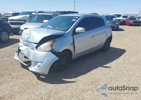 2015 Mitsubishi Mirage De из США, поврежденный, VIN ML32A3HJ6FH054064